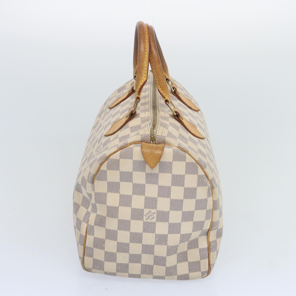 LOUIS VUITTON Damier Azur Speedy 30 Hand Bag N41533 LV Auth ki4106