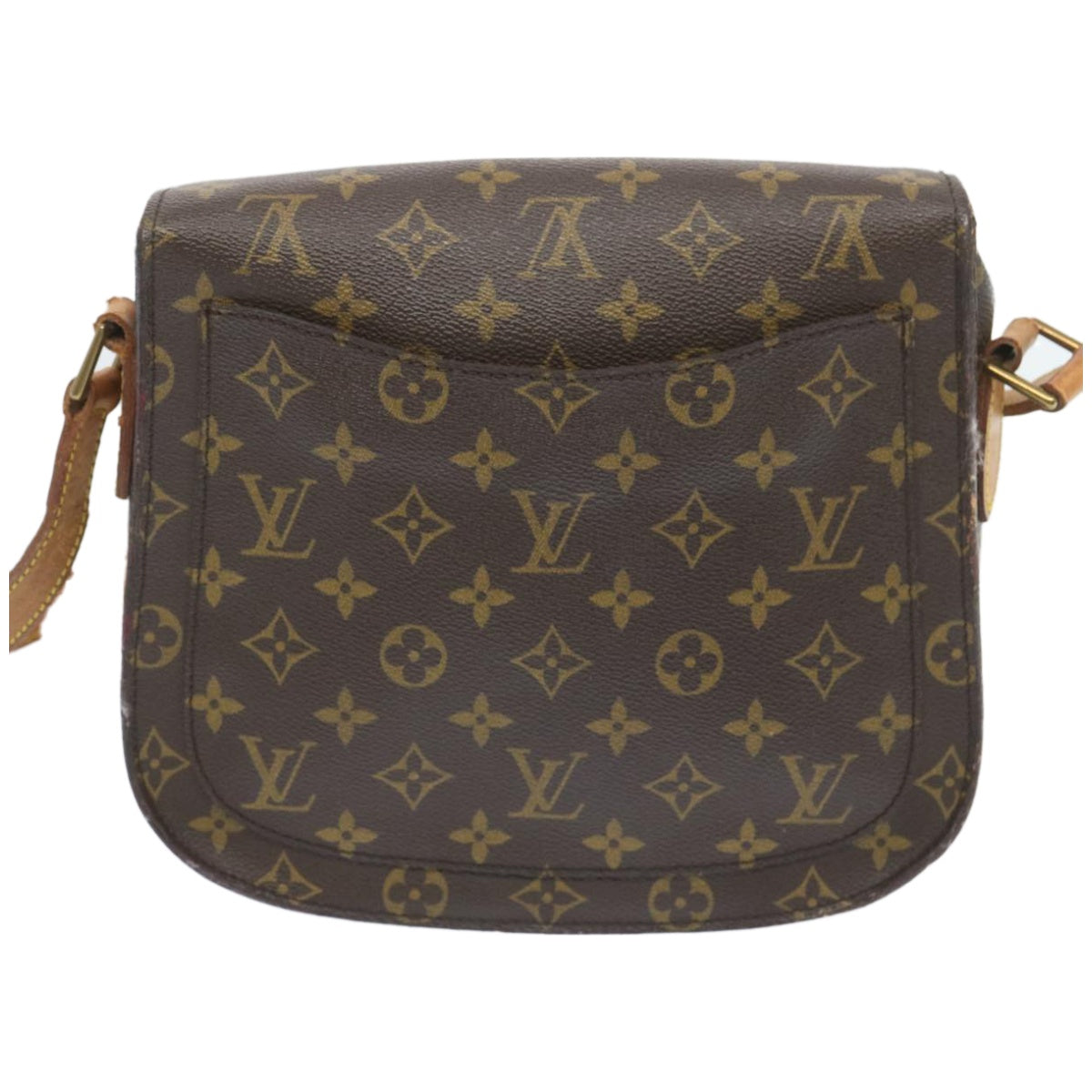 LOUIS VUITTON Monogram Saint Cloud GM Shoulder Bag M51242 LV Auth ki4107