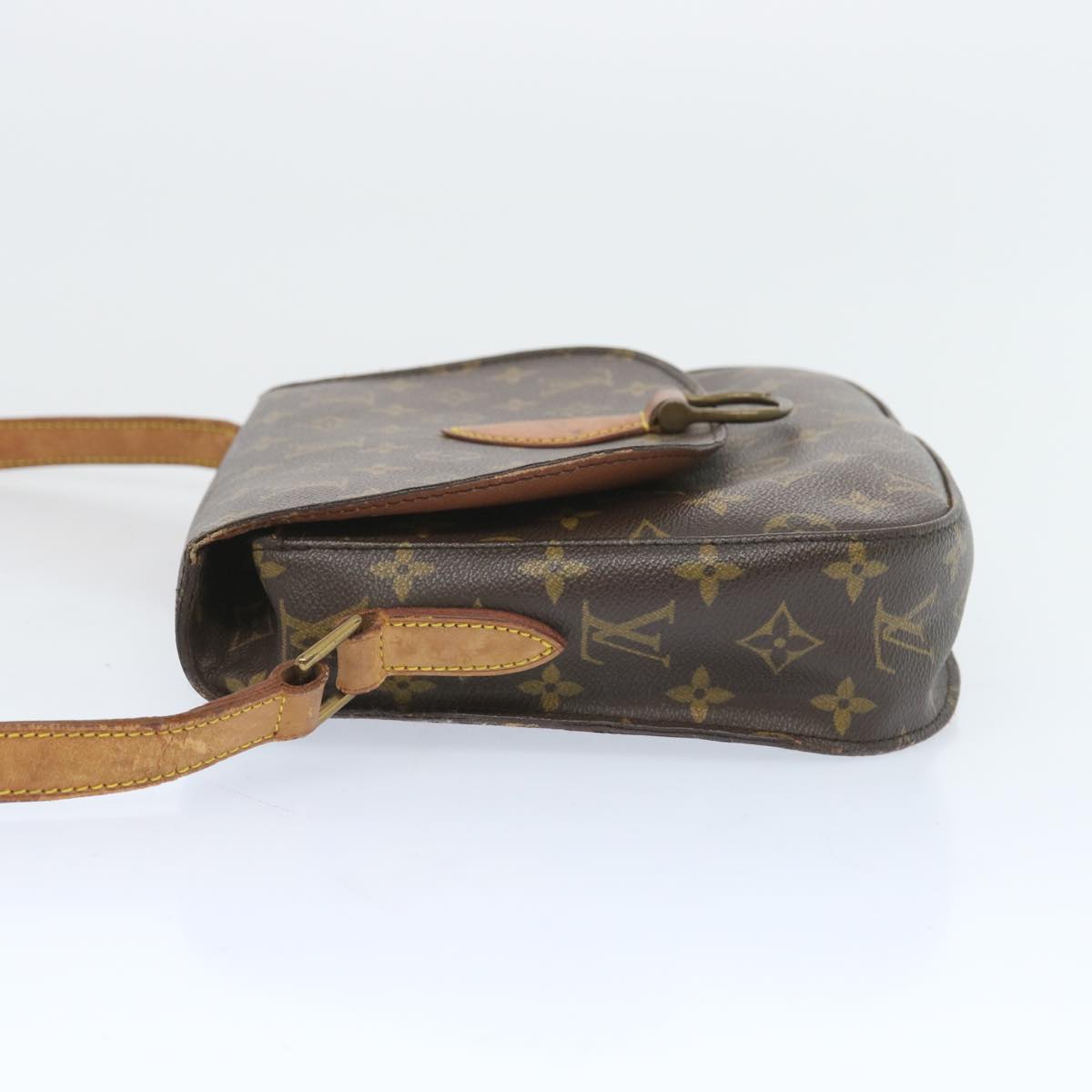 LOUIS VUITTON Monogram Saint Cloud GM Shoulder Bag M51242 LV Auth ki4107