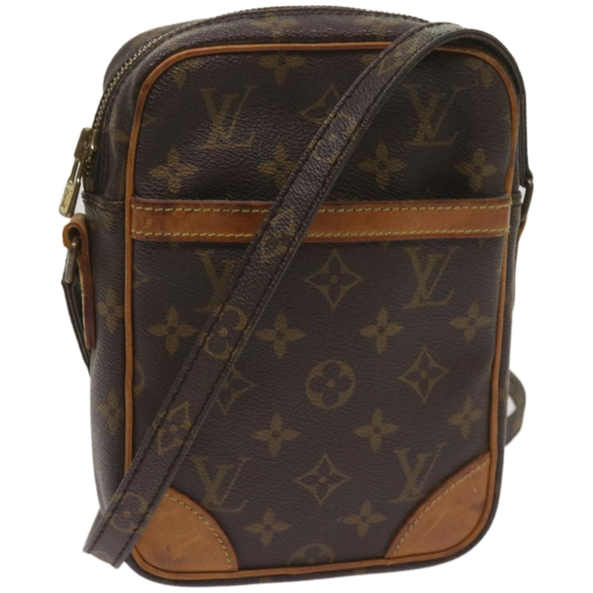 LOUIS VUITTON Monogram Danube Shoulder Bag M45266 LV Auth ki4108