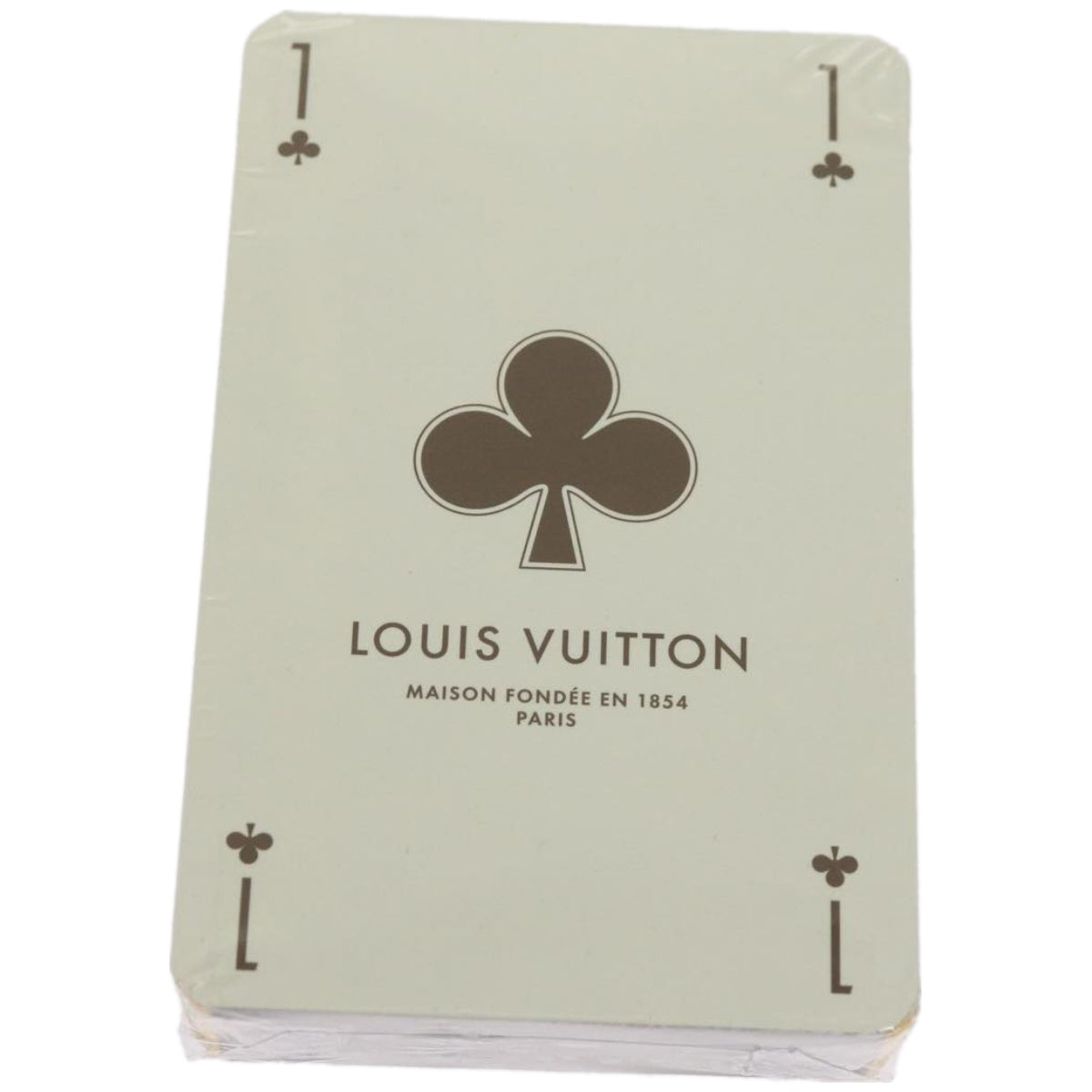 LOUIS VUITTON Playing Cards Blue LV Auth ki4137