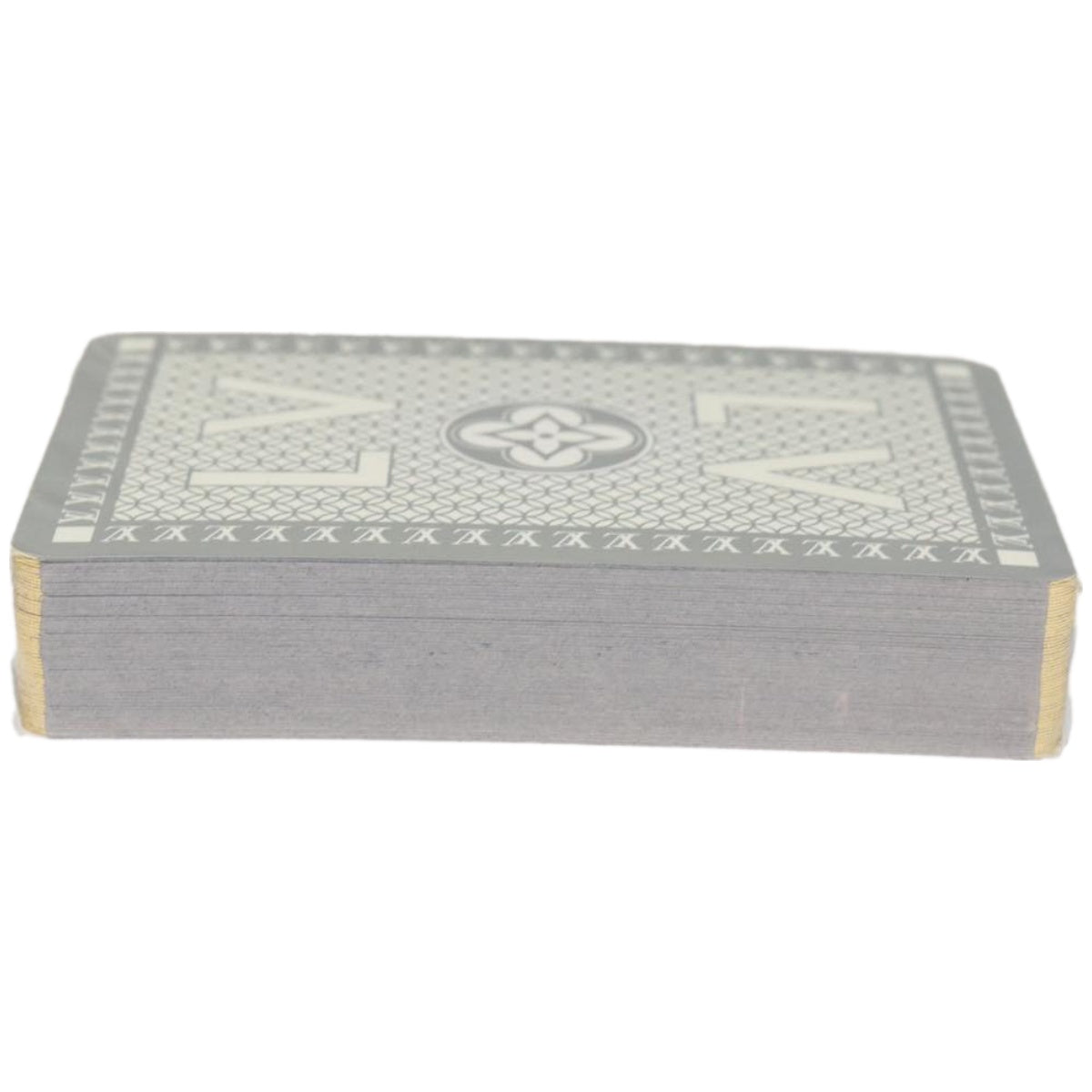 LOUIS VUITTON Playing Cards Blue LV Auth ki4137