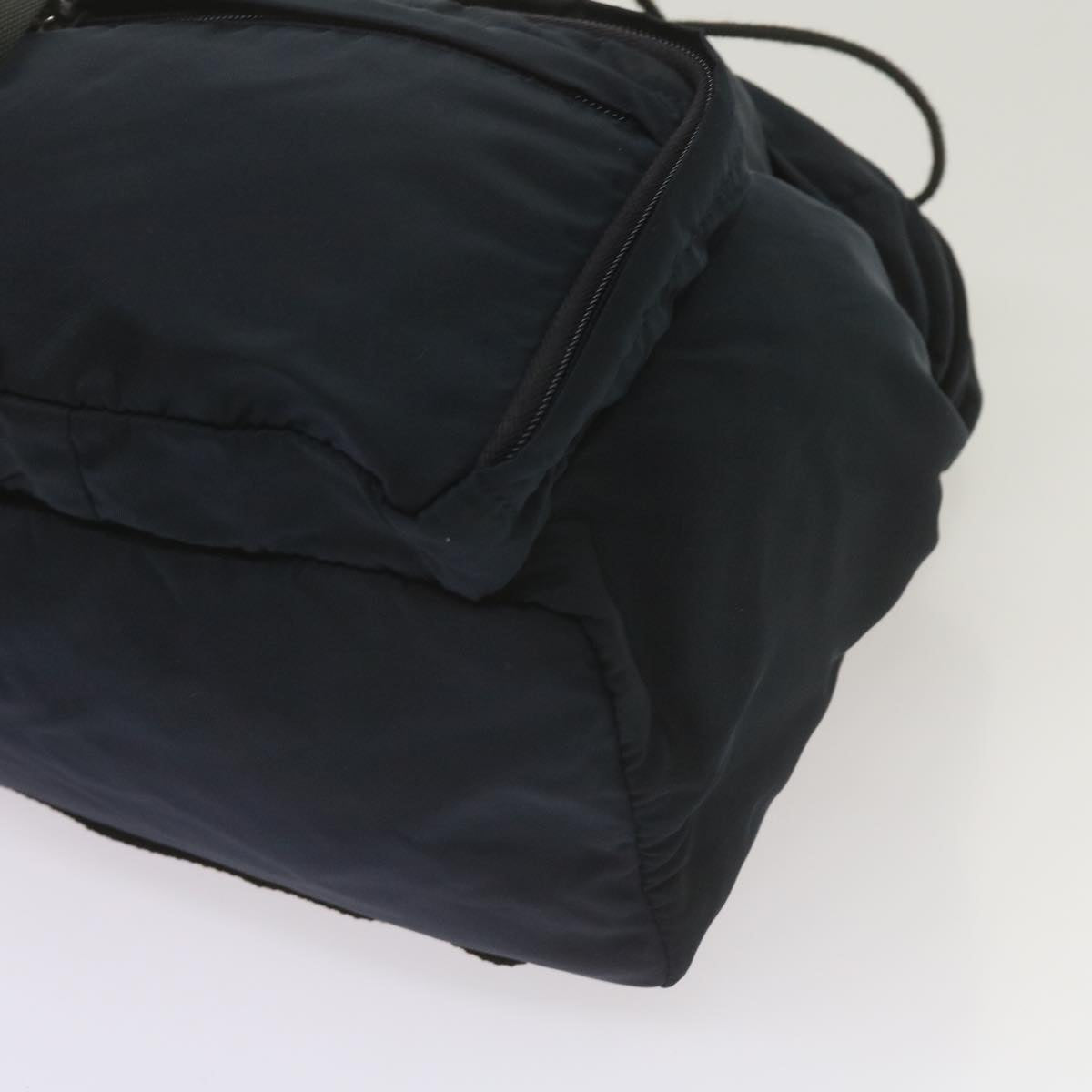 PRADA Backpack Nylon Navy Auth ki4230