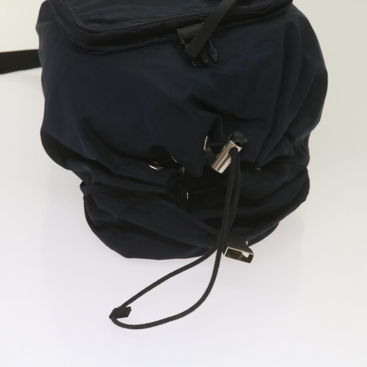 PRADA Backpack Nylon Navy Auth ki4230