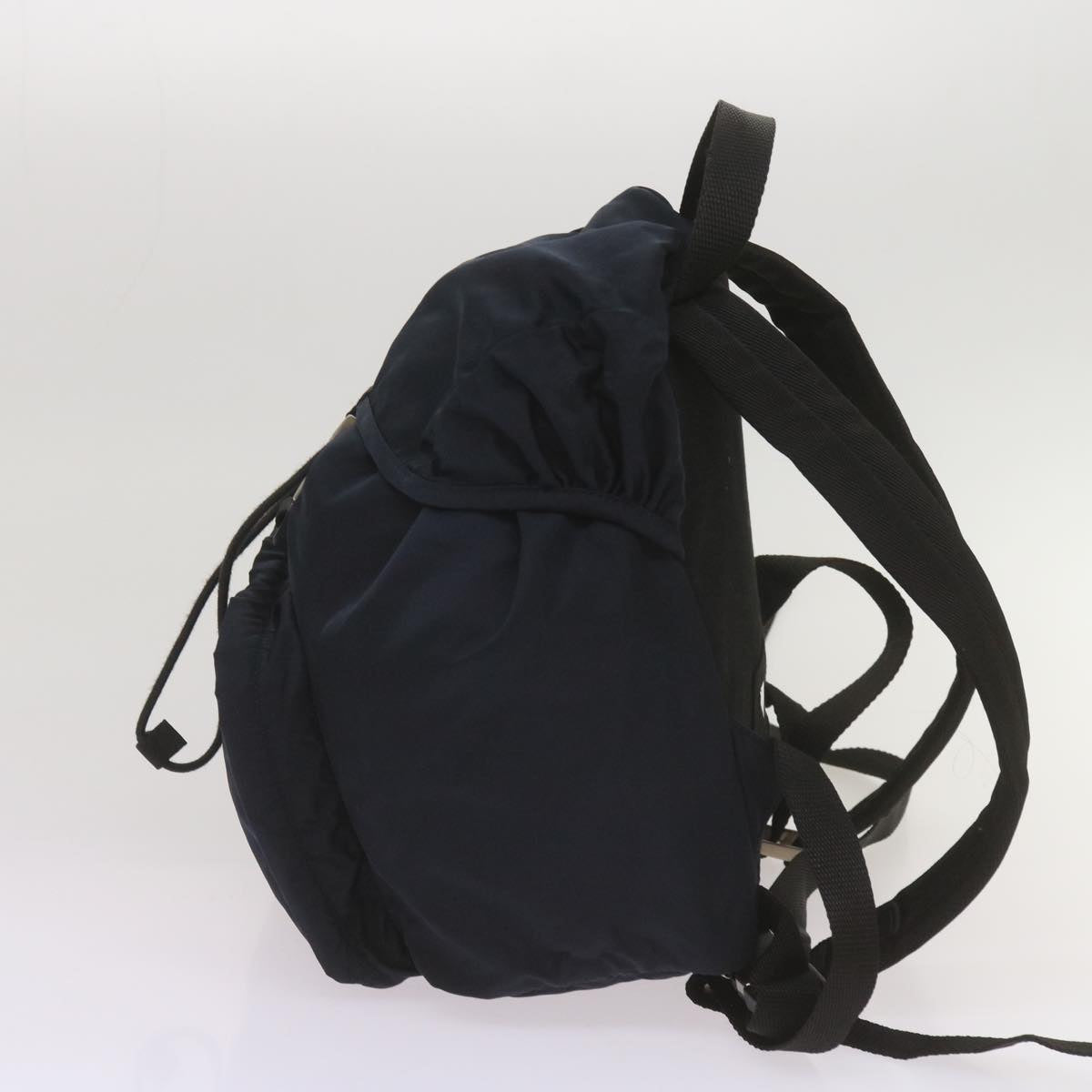 PRADA Backpack Nylon Navy Auth ki4230