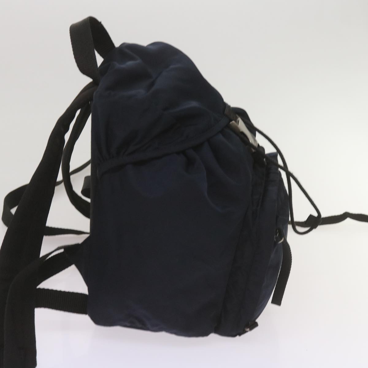 PRADA Backpack Nylon Navy Auth ki4230