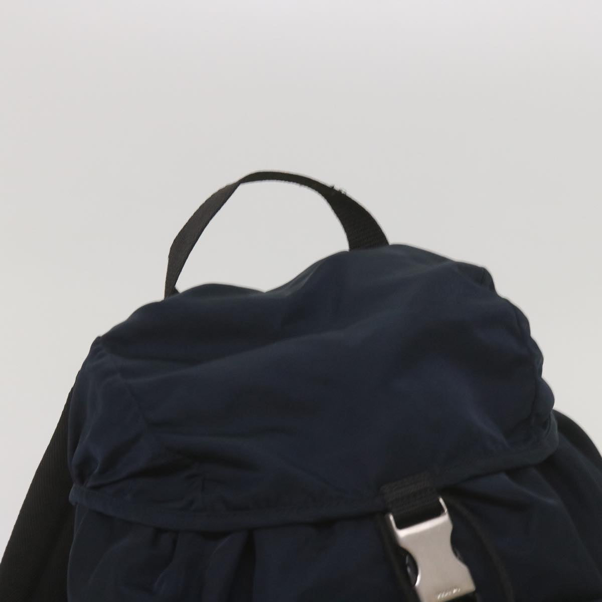 PRADA Backpack Nylon Navy Auth ki4230