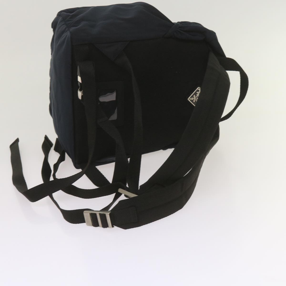 PRADA Backpack Nylon Navy Auth ki4230