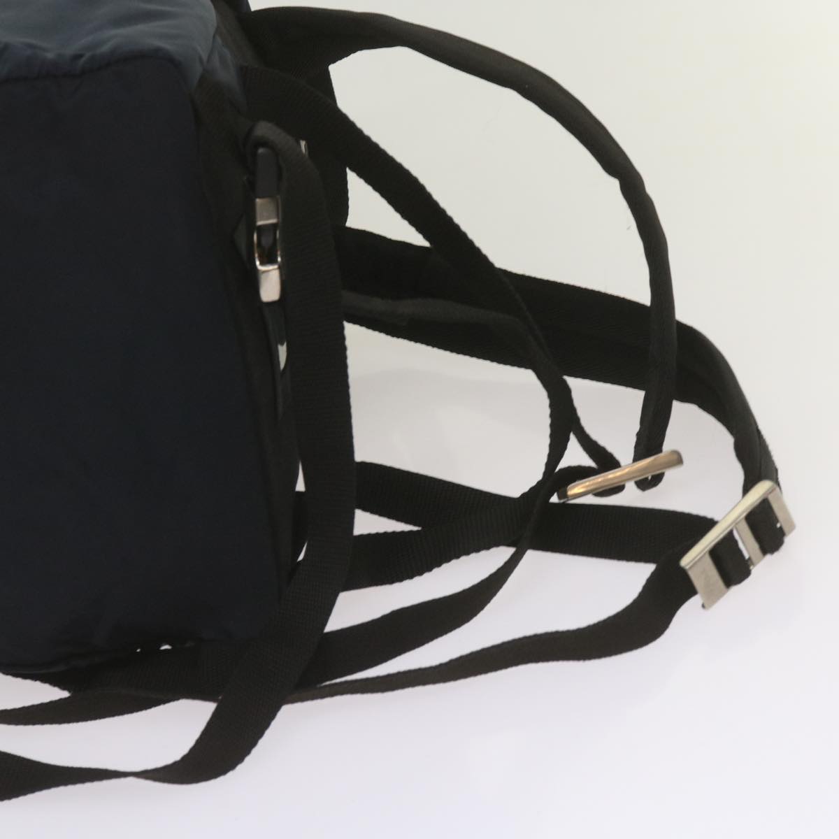 PRADA Backpack Nylon Navy Auth ki4230