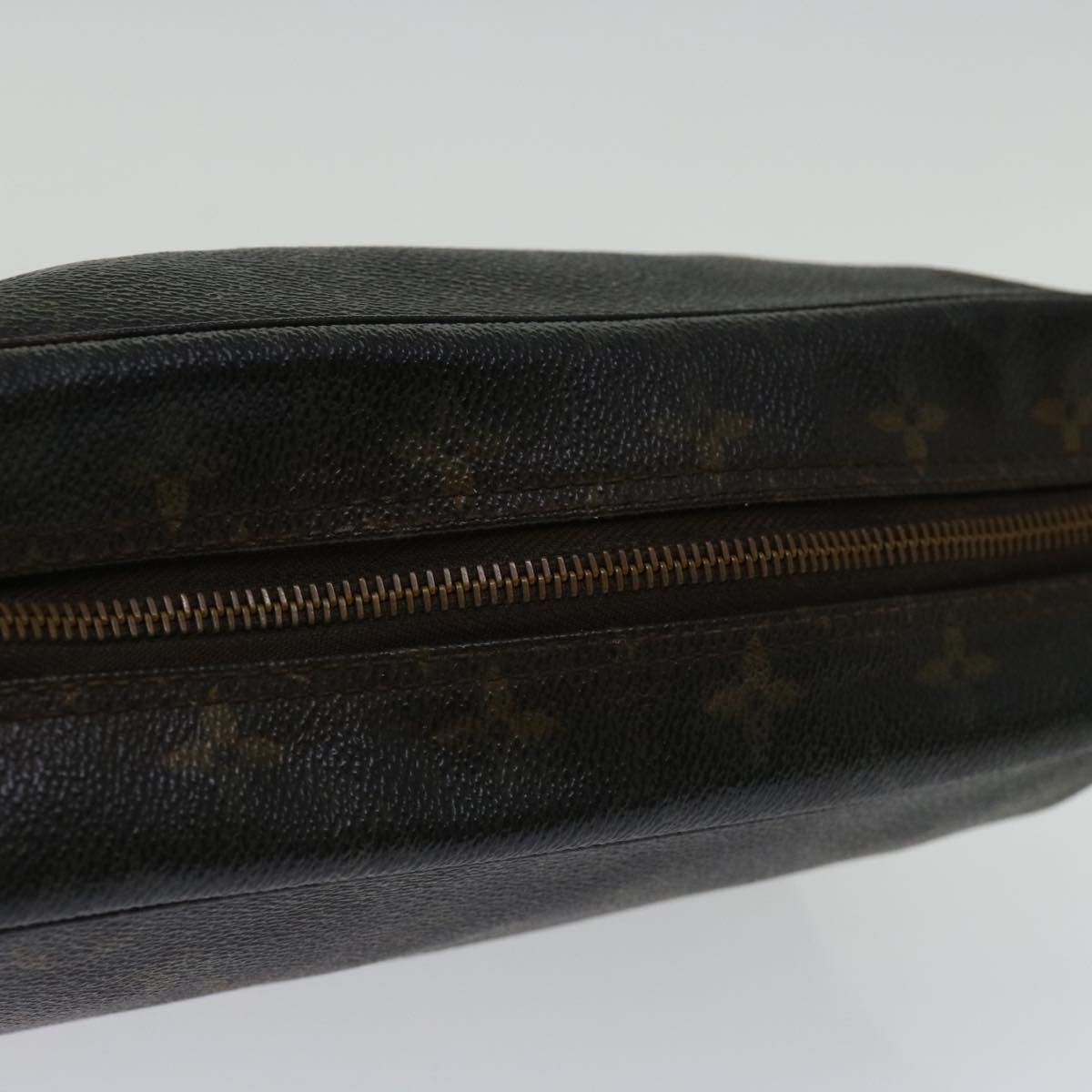LOUIS VUITTON Monogram Trousse Toilette 28 Clutch Bag M47522 LV Auth ki4285
