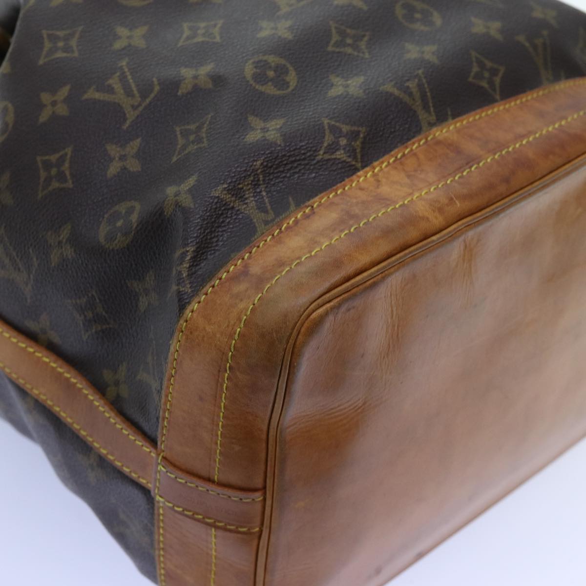 LOUIS VUITTON Monogram Noe Shoulder Bag M42224 LV Auth ki4362