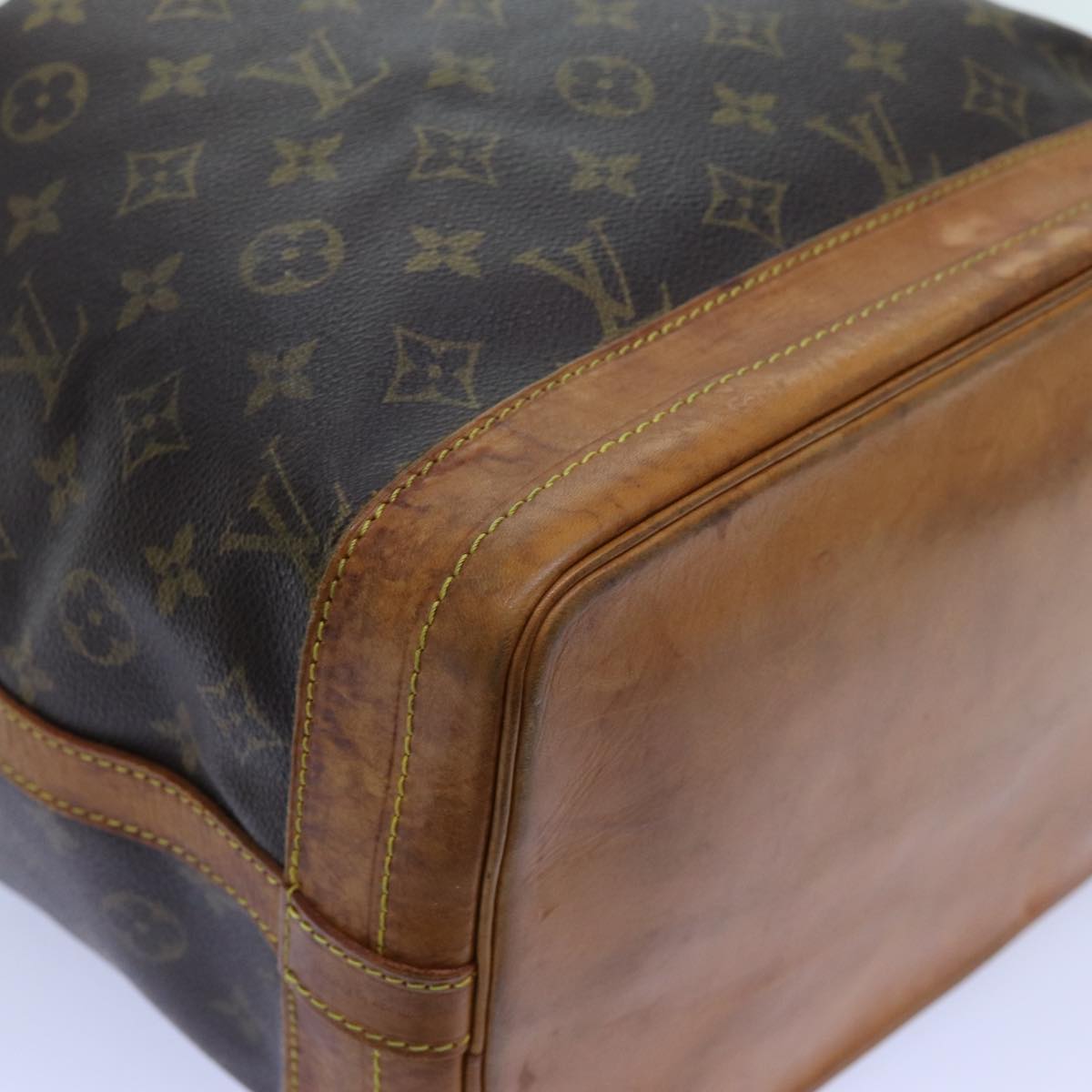 LOUIS VUITTON Monogram Noe Shoulder Bag M42224 LV Auth ki4362