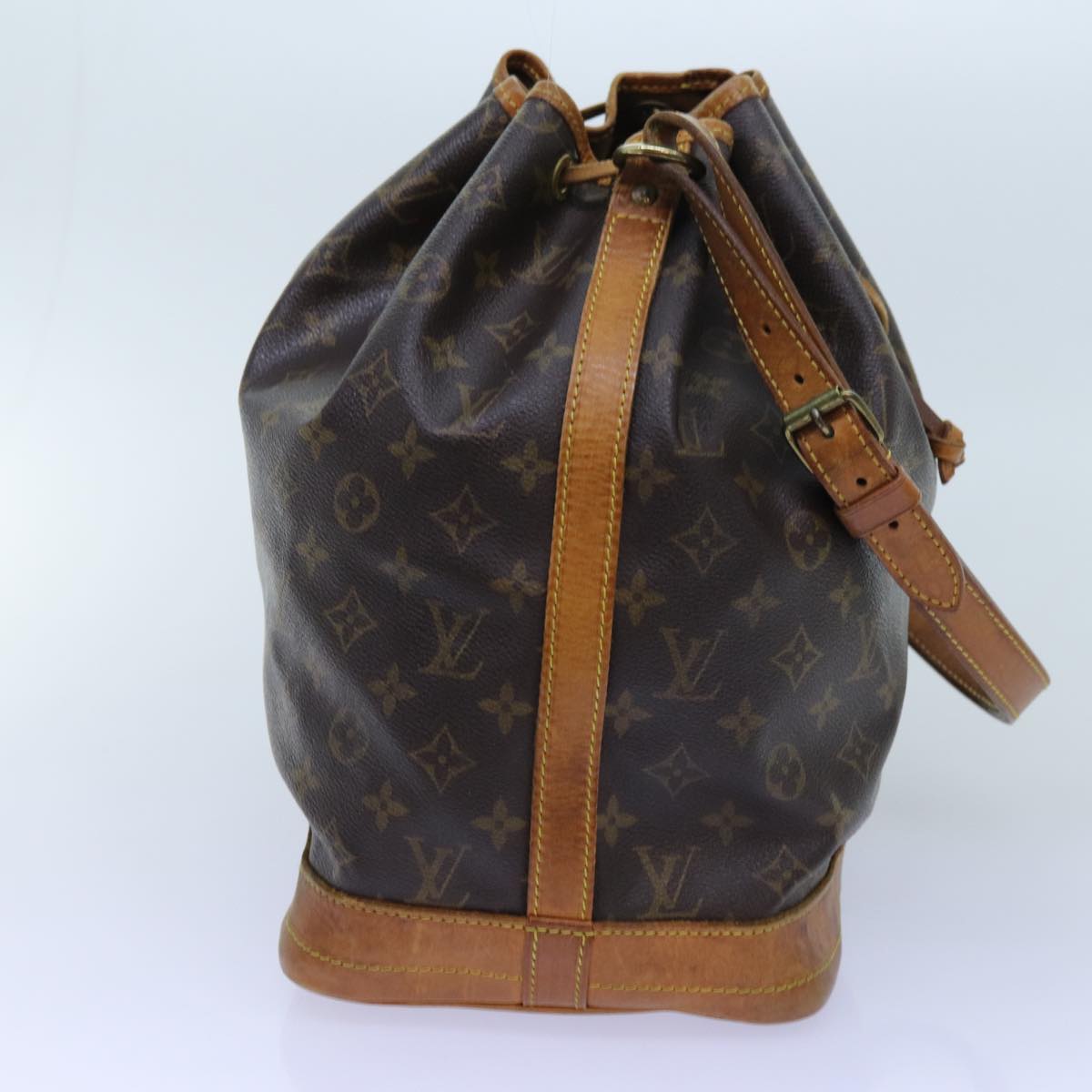 LOUIS VUITTON Monogram Noe Shoulder Bag M42224 LV Auth ki4362