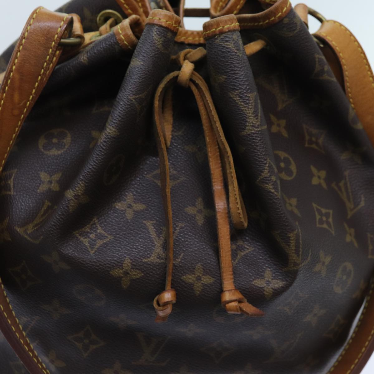 LOUIS VUITTON Monogram Noe Shoulder Bag M42224 LV Auth ki4362