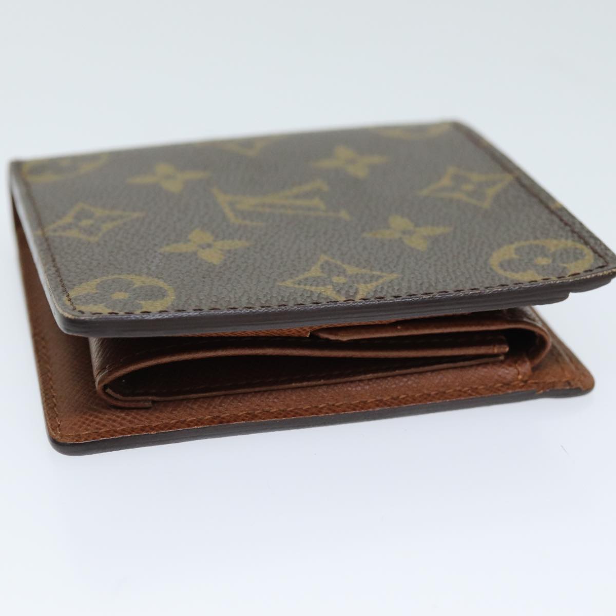 LOUIS VUITTON Monogram Portefeuille Marco Bifold Wallet M61675 LV Auth ki4437