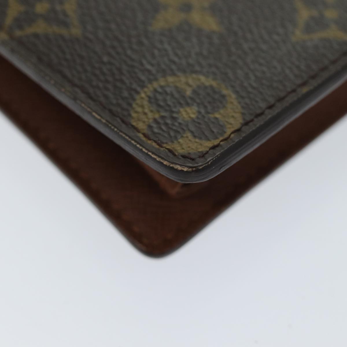 LOUIS VUITTON Monogram Portefeuille Marco Bifold Wallet M61675 LV Auth ki4437