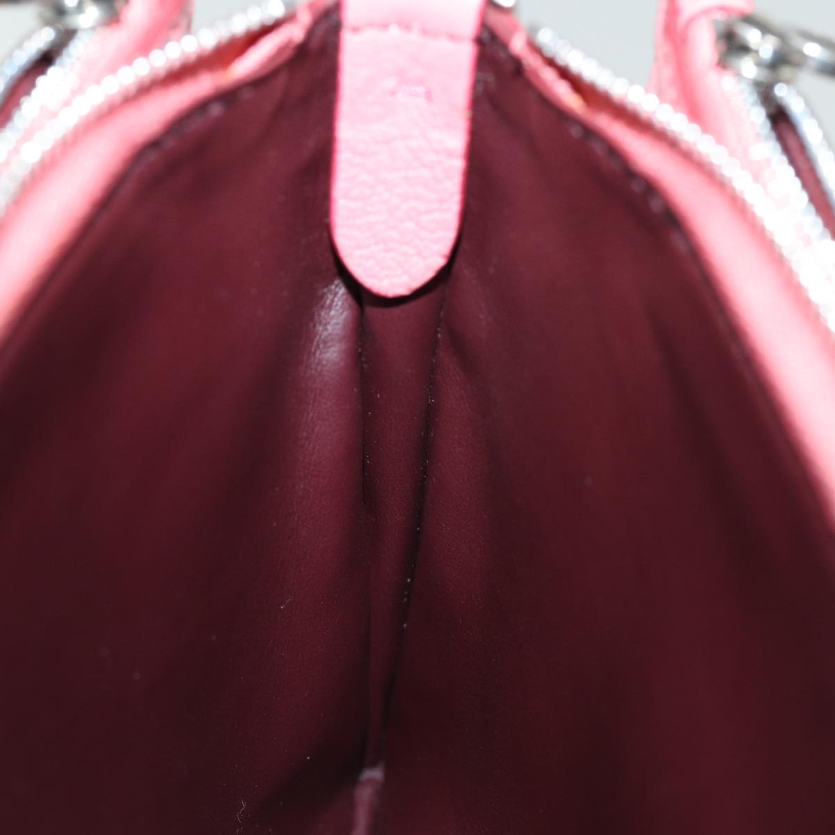 BURBERRY Shoulder Bag Leather Pink Auth ki4506V