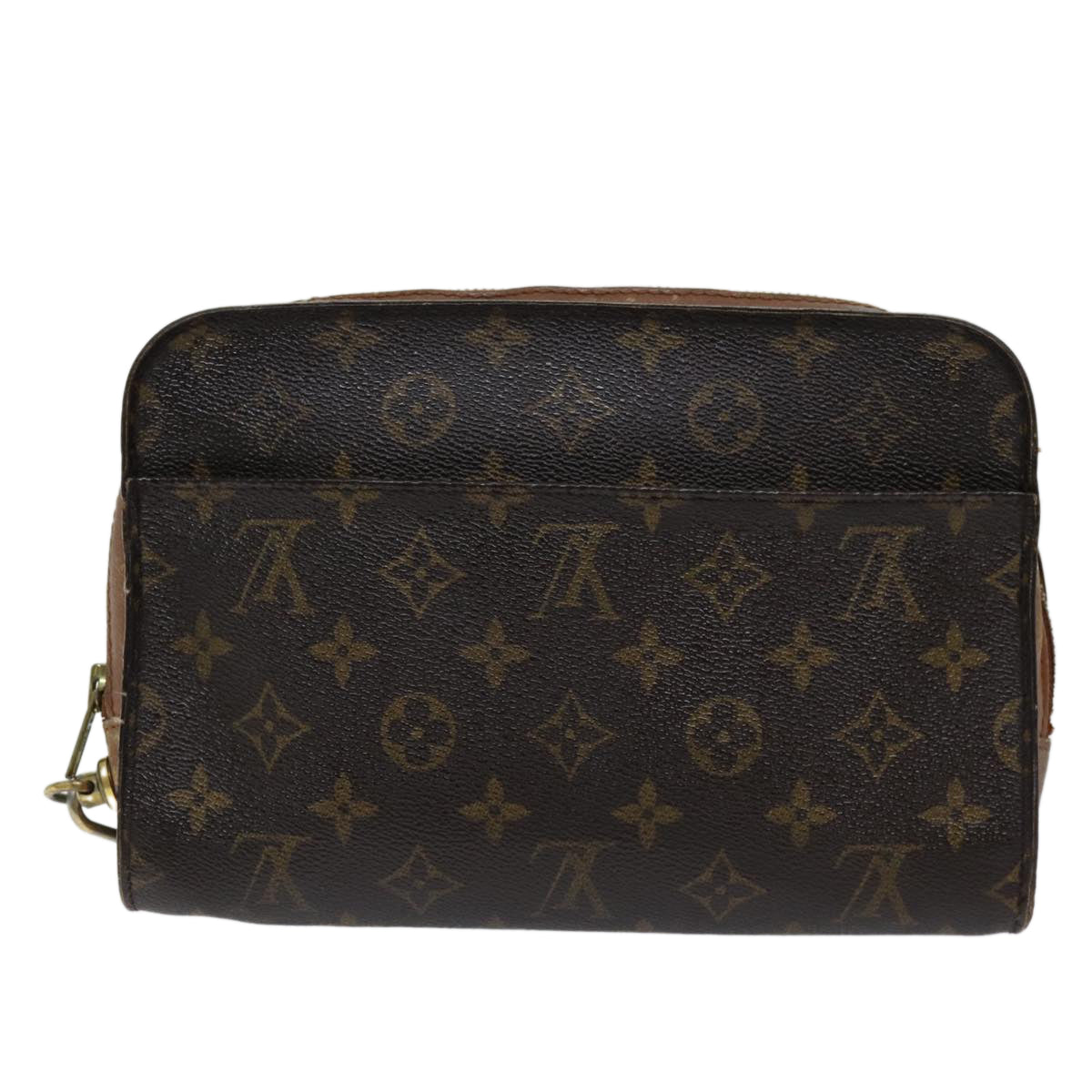LOUIS VUITTON Monogram Orsay Clutch Bag M51790 LV Auth ki4523