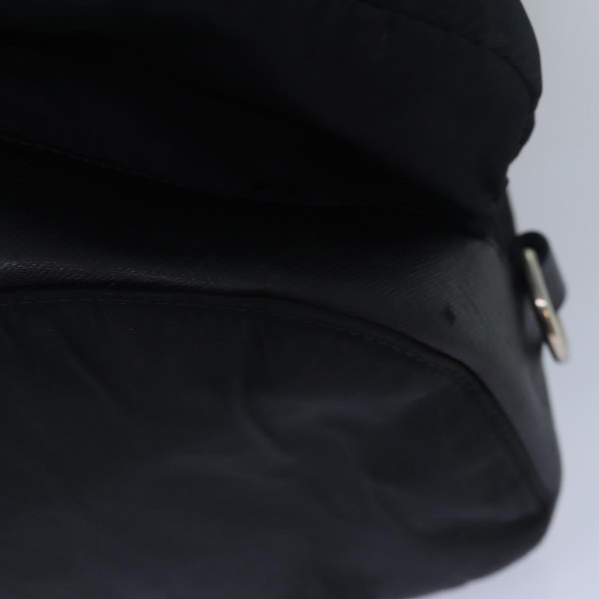 PRADA Backpack Nylon Black Auth ki4596