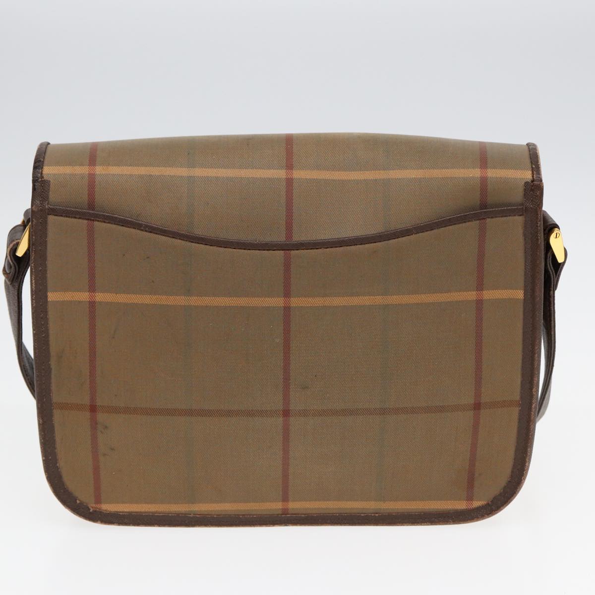 Ferragamo MCM Burberrys Shoulder Bag PVC Leather 4Set Brown Black Auth ki4659