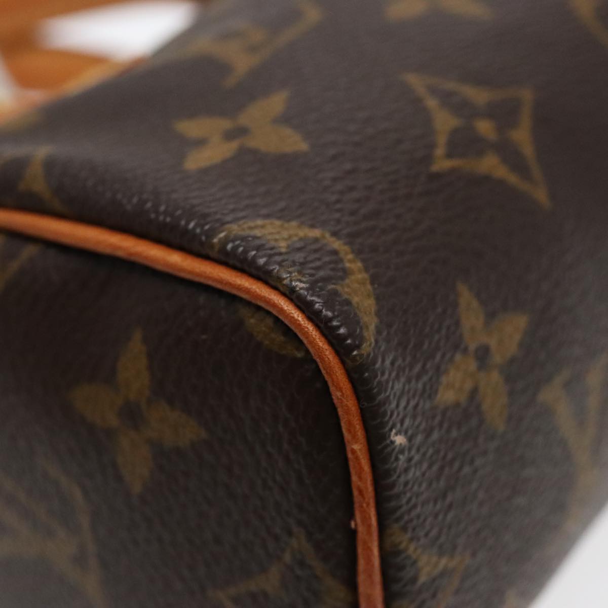 LOUIS VUITTON Monogram Mini Speedy Hand Bag M41534 LV Auth ki4712