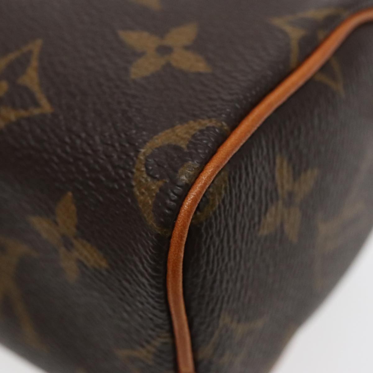 LOUIS VUITTON Monogram Mini Speedy Hand Bag M41534 LV Auth ki4712