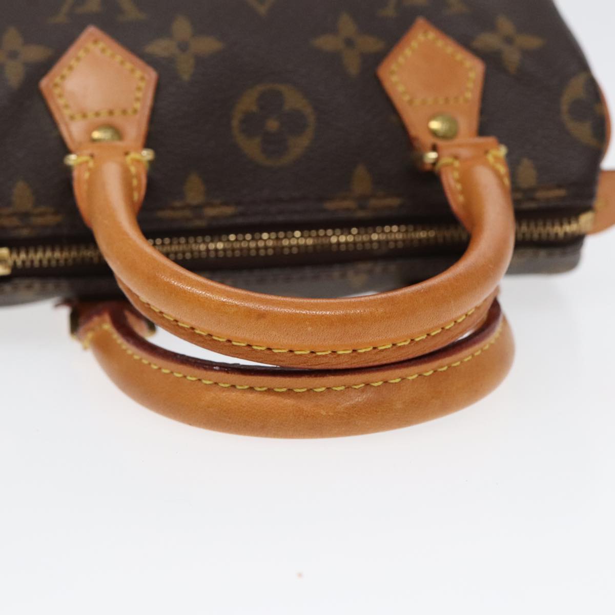 LOUIS VUITTON Monogram Mini Speedy Hand Bag M41534 LV Auth ki4712