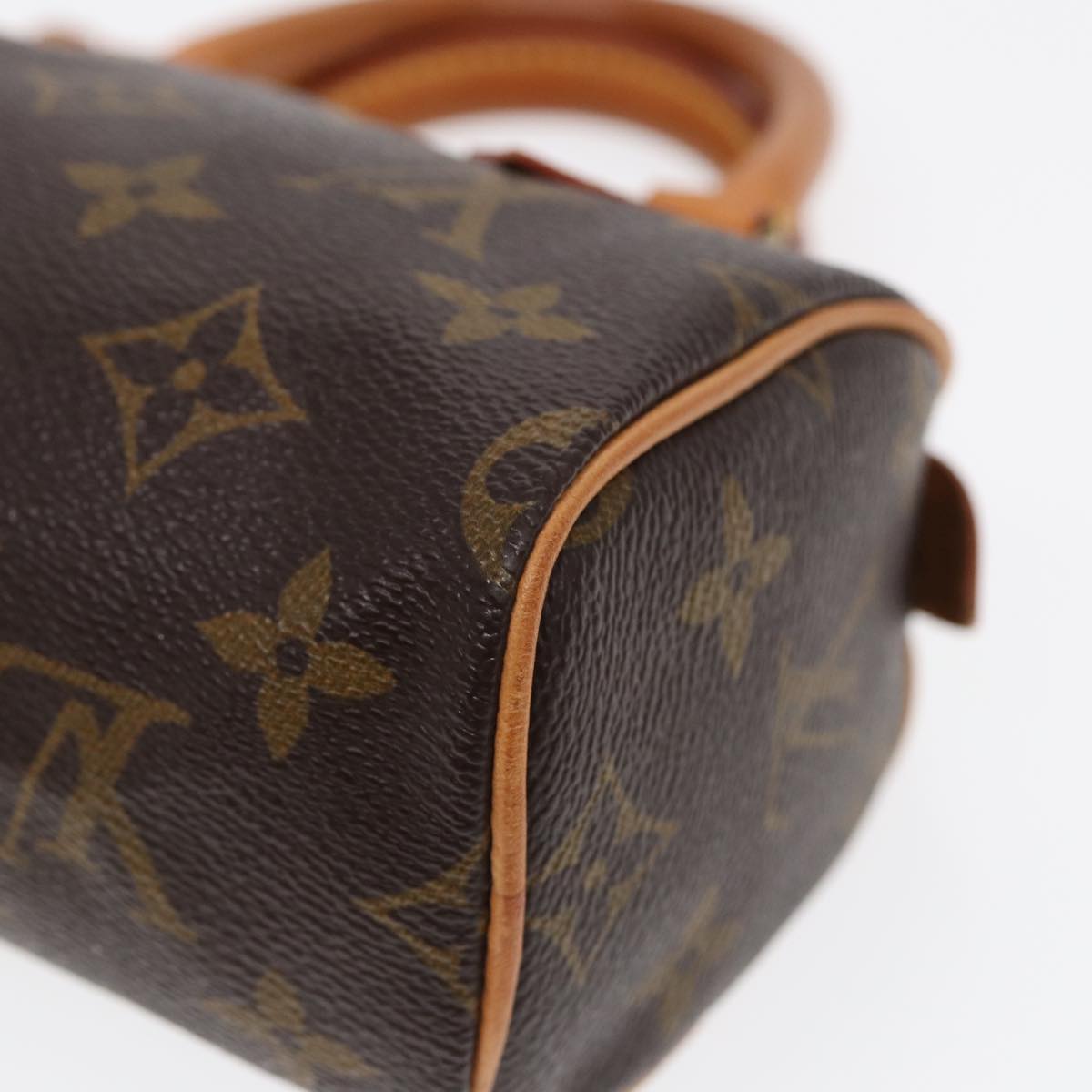 LOUIS VUITTON Monogram Mini Speedy Hand Bag M41534 LV Auth ki4738