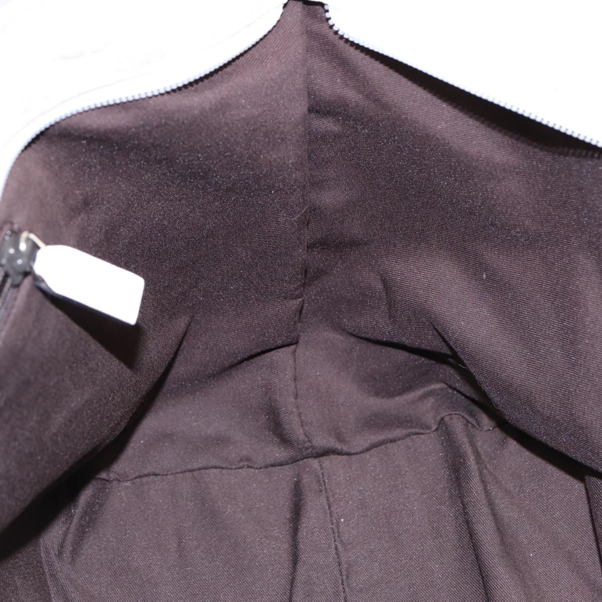 GUCCI GG Supreme Tote Bag White Beige gold 131230 Auth ki4782