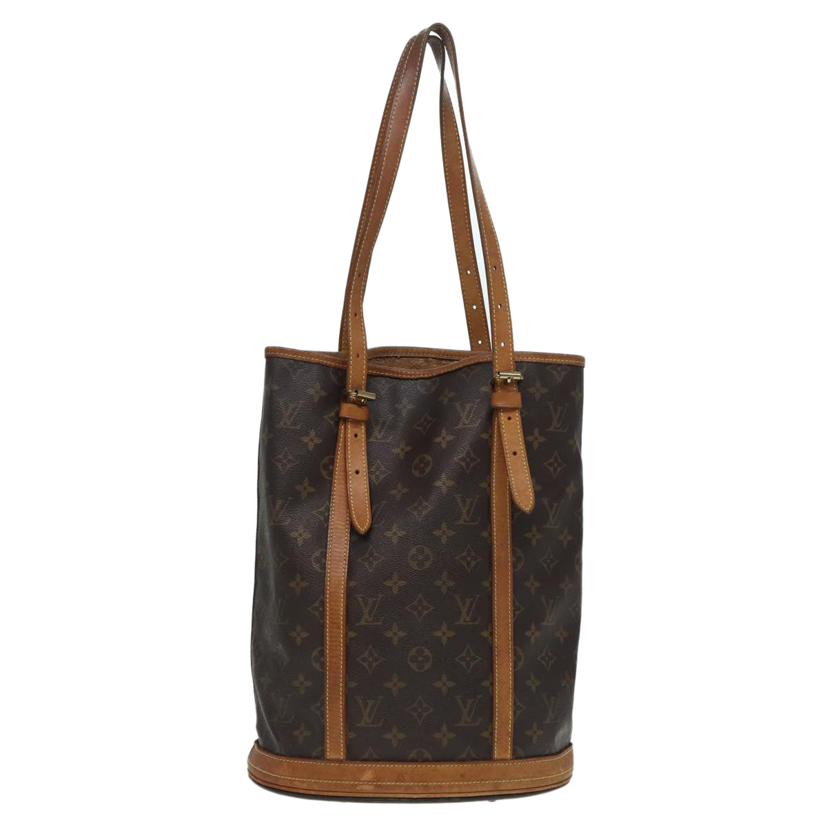 LOUIS VUITTON Monogram Bucket GM Shoulder Bag M42236 LV Auth ki4796