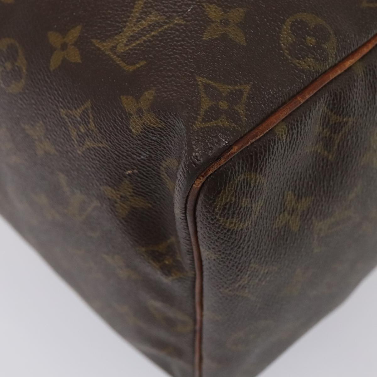 LOUIS VUITTON Monogram Speedy 40 Hand Bag M41522 LV Auth ki4807