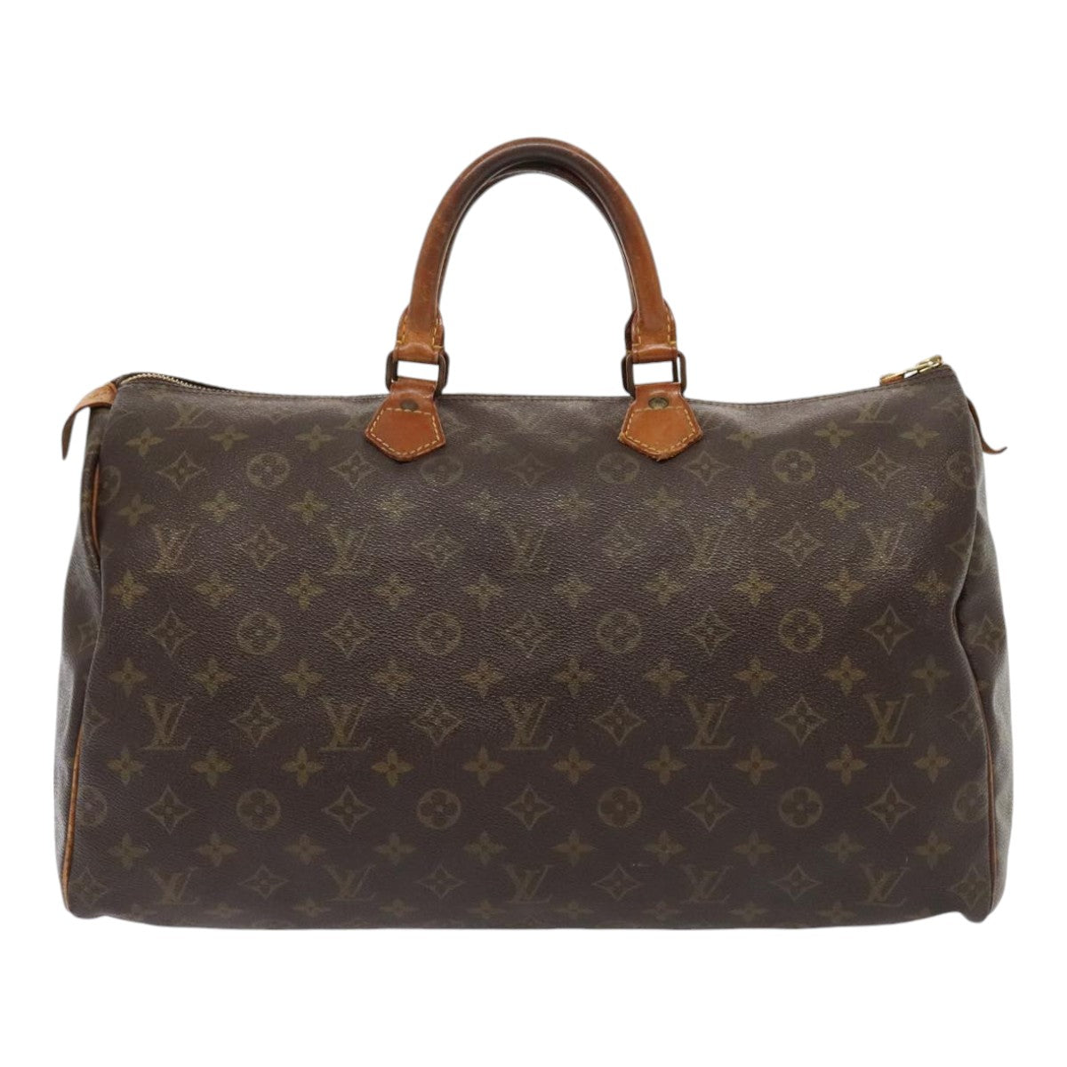 LOUIS VUITTON Monogram Speedy 40 Hand Bag M41522 LV Auth ki4807