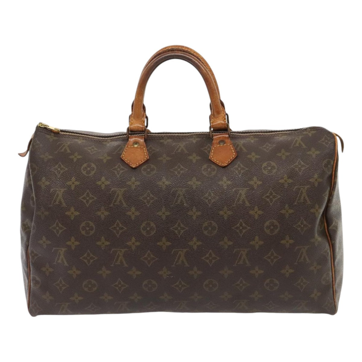 LOUIS VUITTON Monogram Speedy 40 Hand Bag M41522 LV Auth ki4807