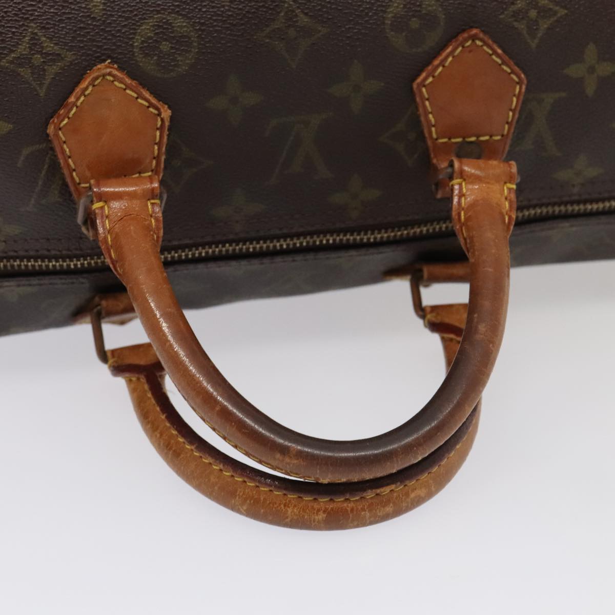 LOUIS VUITTON Monogram Speedy 40 Hand Bag M41522 LV Auth ki4807