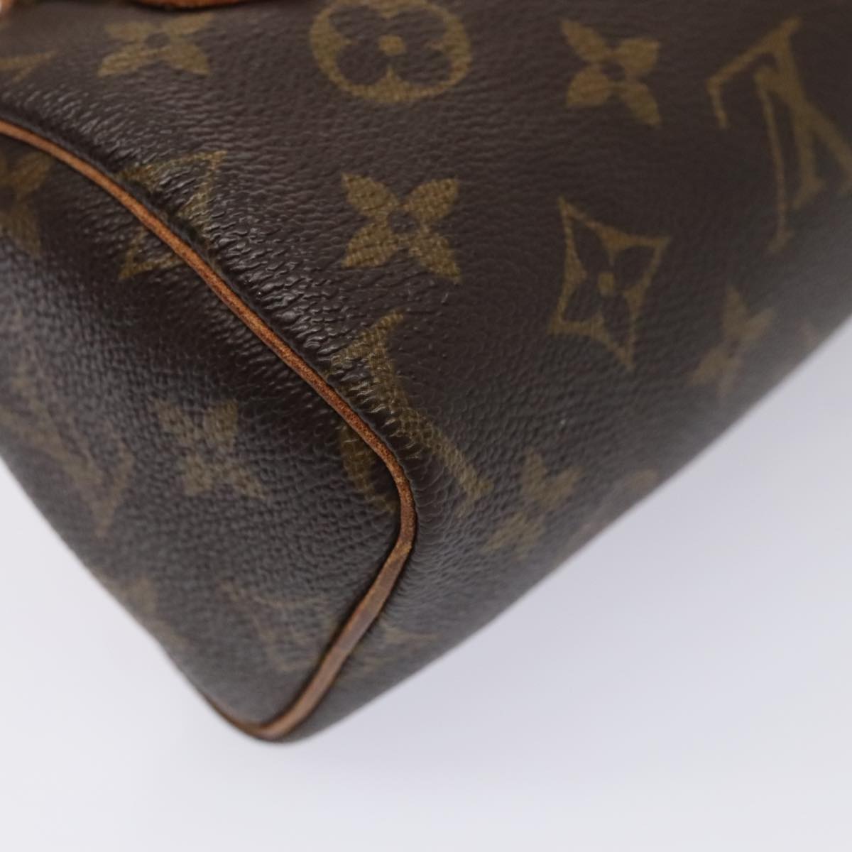 LOUIS VUITTON Monogram Mini Speedy Hand Bag M41534 LV Auth ki4808