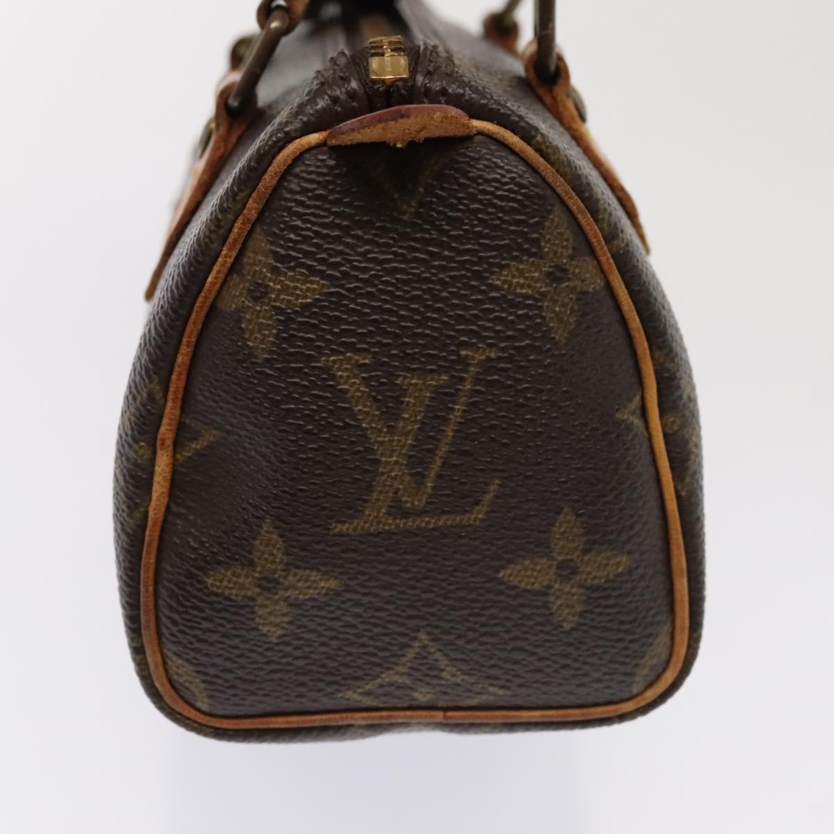 LOUIS VUITTON Monogram Mini Speedy Hand Bag M41534 LV Auth ki4808