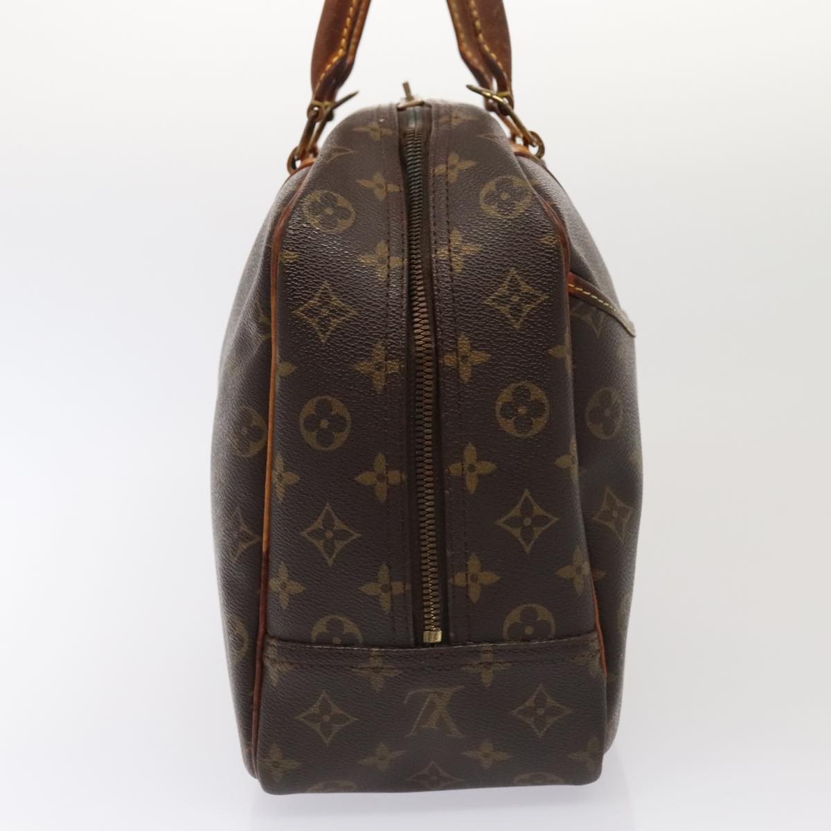 LOUIS VUITTON Monogram Deauville Hand Bag M47270 LV Auth ki4812