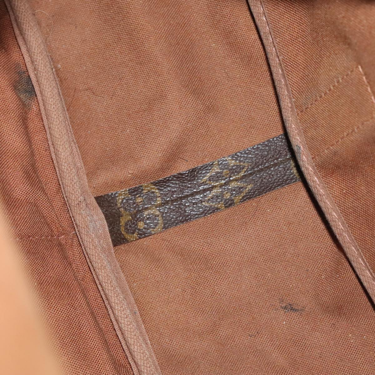 LOUIS VUITTON Monogram Saumur 35 Shoulder Bag M42254 LV Auth ki4838