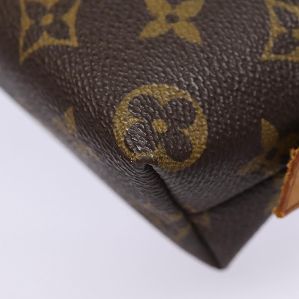 LOUIS VUITTON Monogram Pochette Cosmetic PM Cosmetic Pouch M47515 LV Auth ki4853