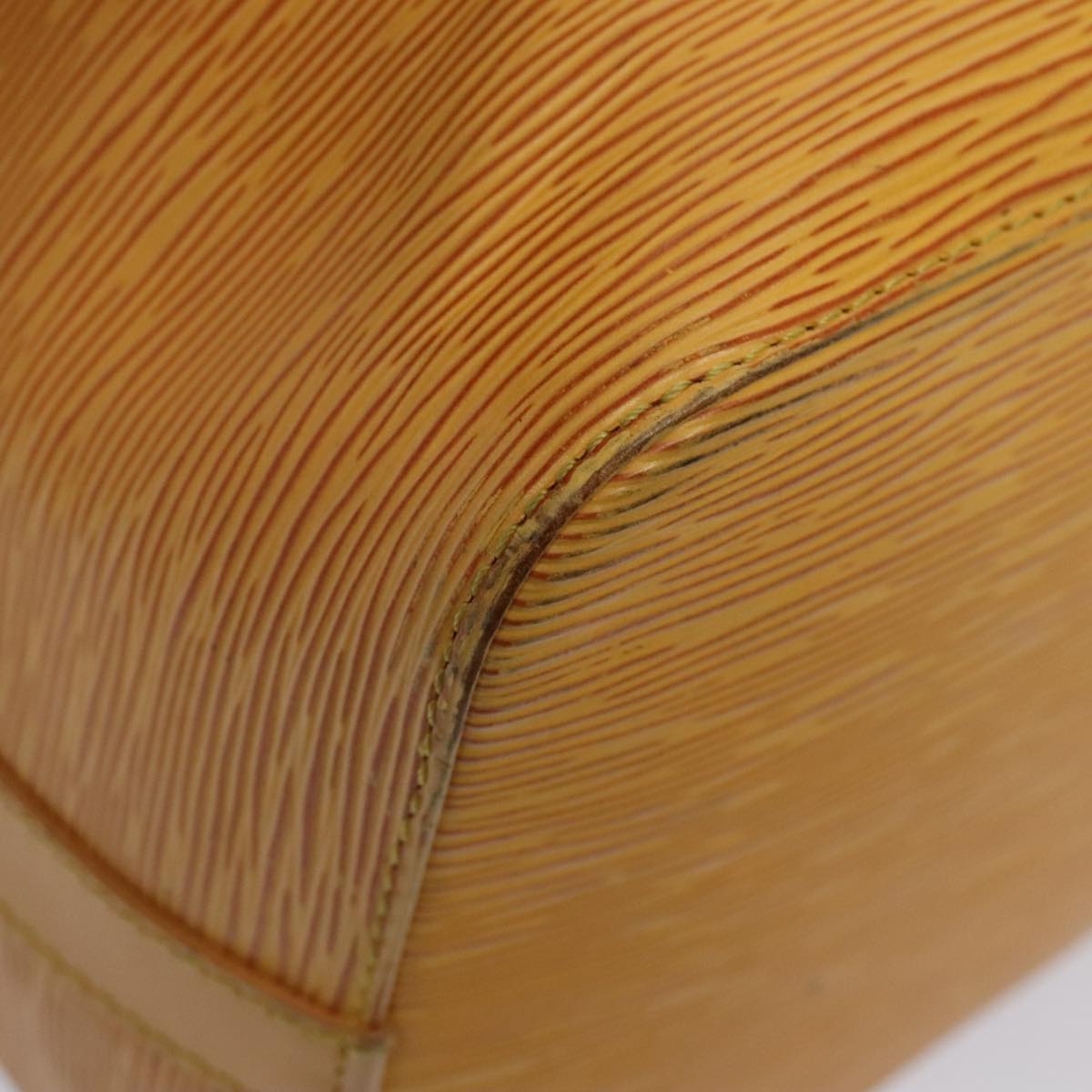 LOUIS VUITTON Epi Petit Noe Shoulder Bag Yellow M44109 LV Auth ki4864