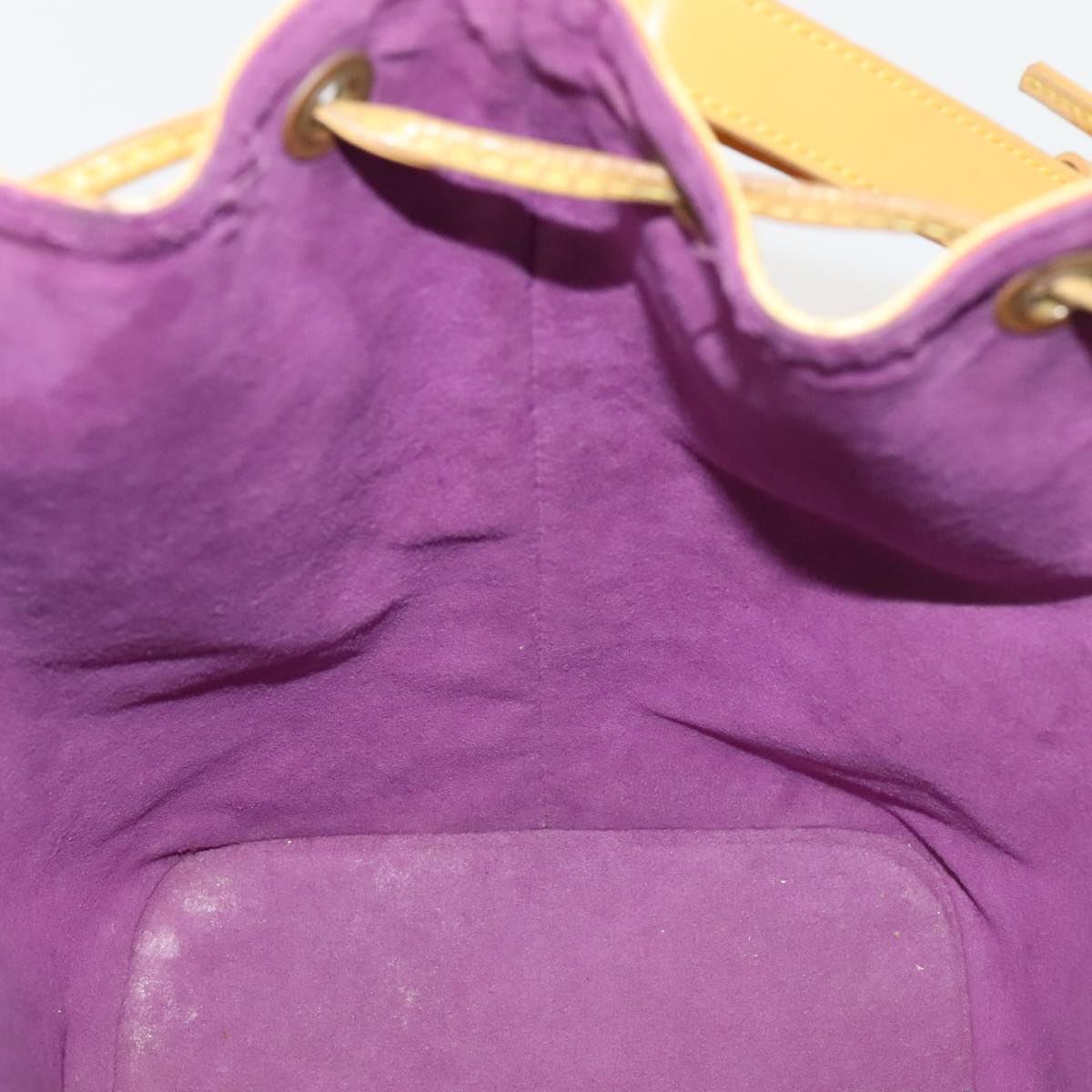 LOUIS VUITTON Epi Petit Noe Shoulder Bag Yellow M44109 LV Auth ki4864