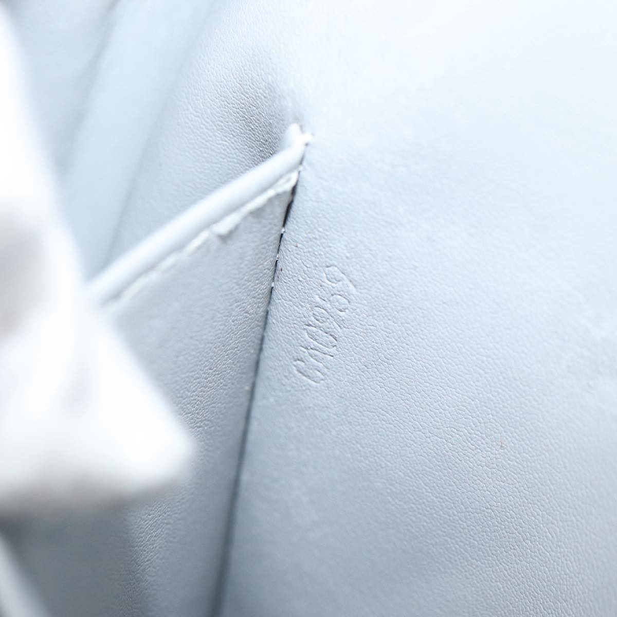 LOUIS VUITTON Monogram Vernis Thompson Street Bag Gris M91008 LV Auth ki4881