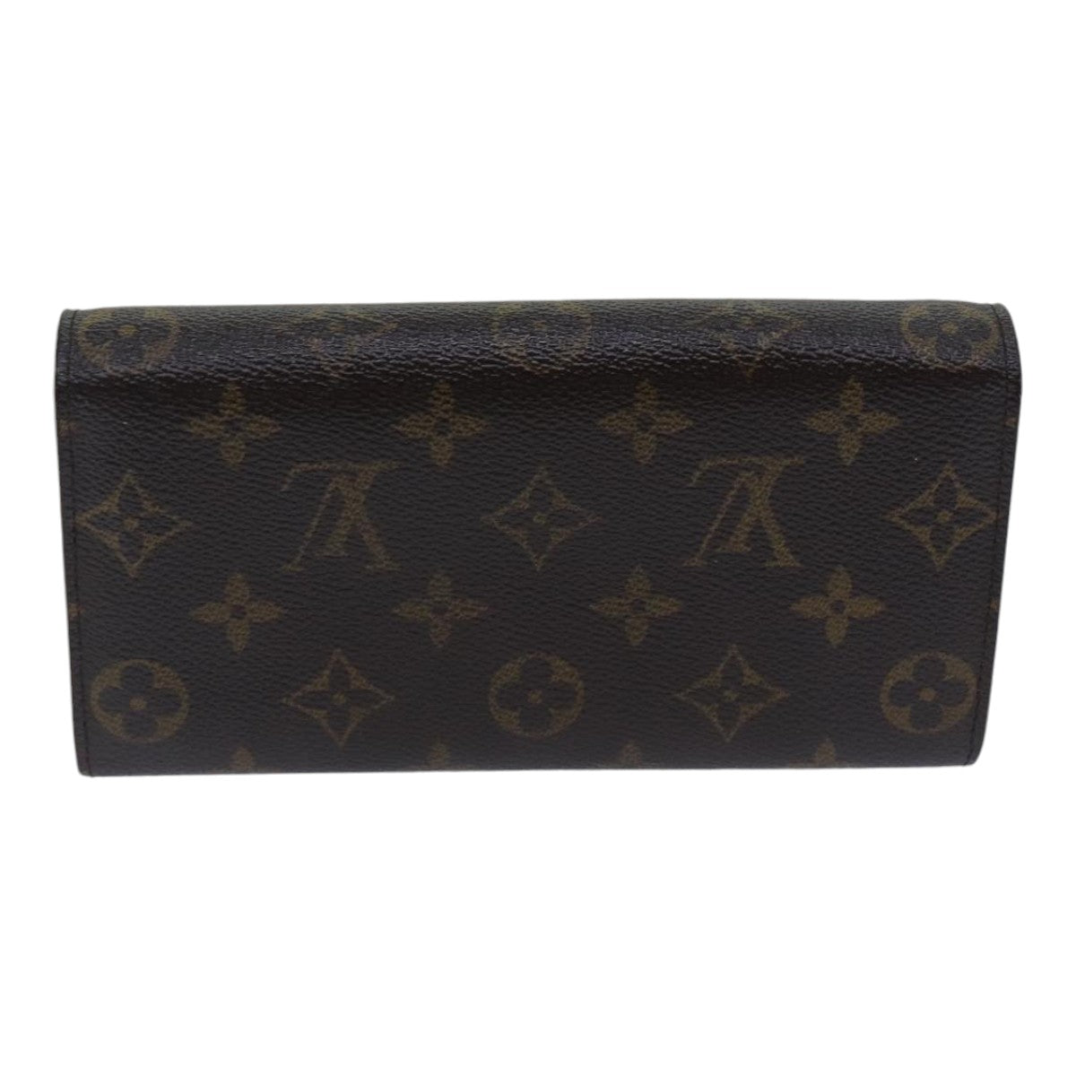 LOUIS VUITTON Monogram Portefeuille Sarah Long Wallet M61734 LV Auth ki4916