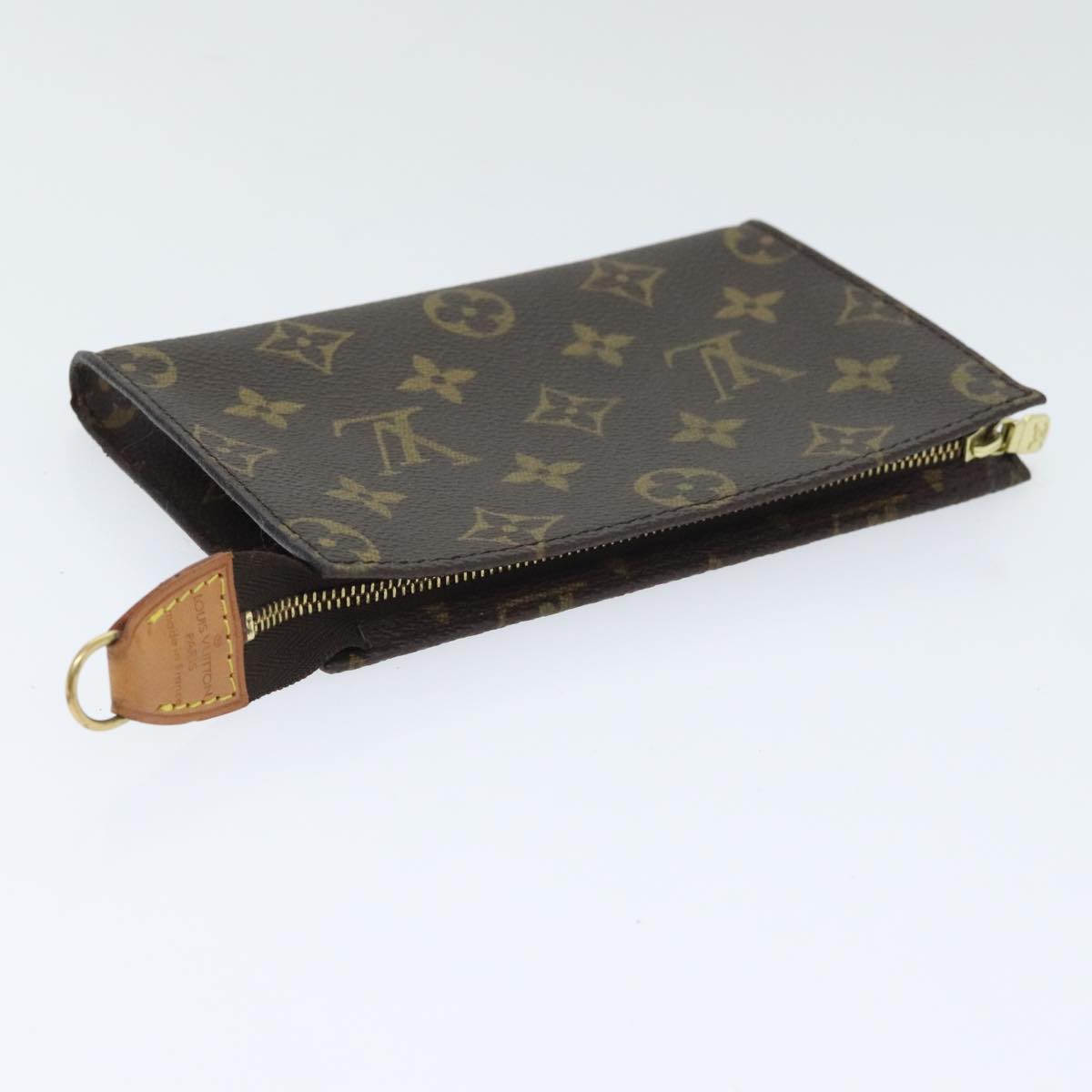 LOUIS VUITTON Monogram Bucket PM Accessory Pouch LV Auth ki4934