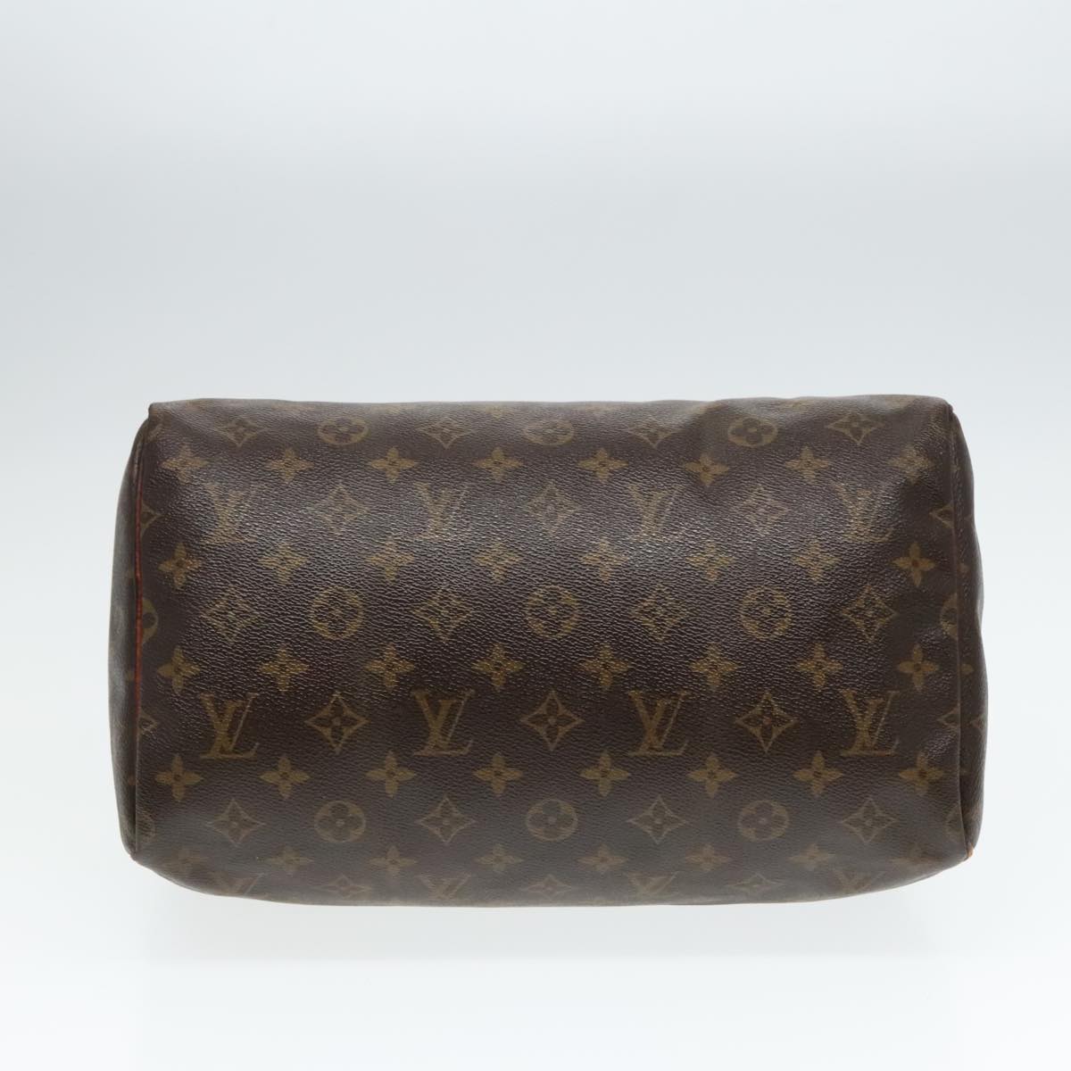 LOUIS VUITTON Monogram Speedy 30 Hand Bag M41526 LV Auth ki4993