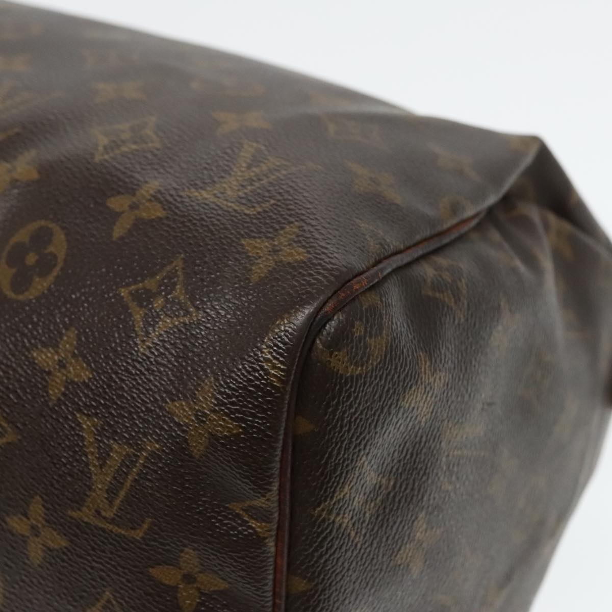 LOUIS VUITTON Monogram Speedy 30 Hand Bag M41526 LV Auth ki4993