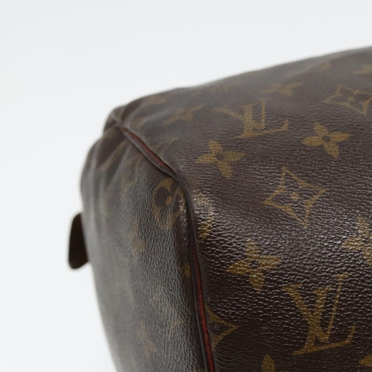 LOUIS VUITTON Monogram Speedy 30 Hand Bag M41526 LV Auth ki4993