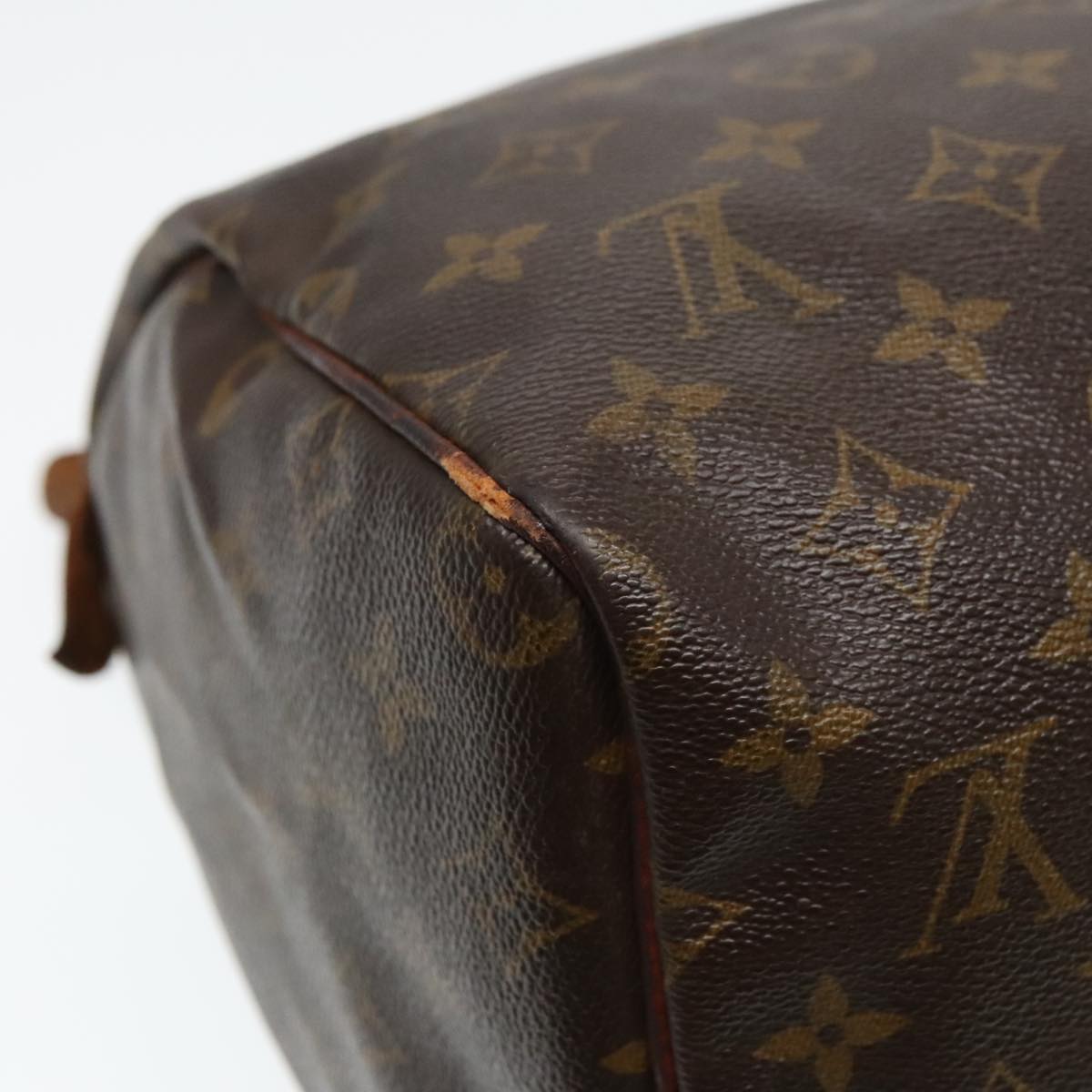 LOUIS VUITTON Monogram Speedy 30 Hand Bag M41526 LV Auth ki4993