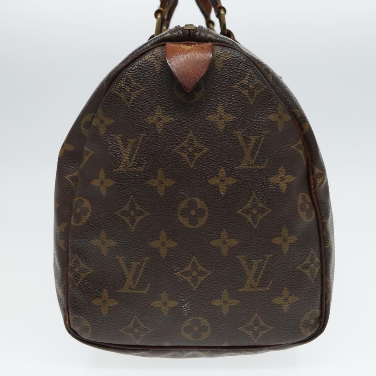 LOUIS VUITTON Monogram Speedy 30 Hand Bag M41526 LV Auth ki4993