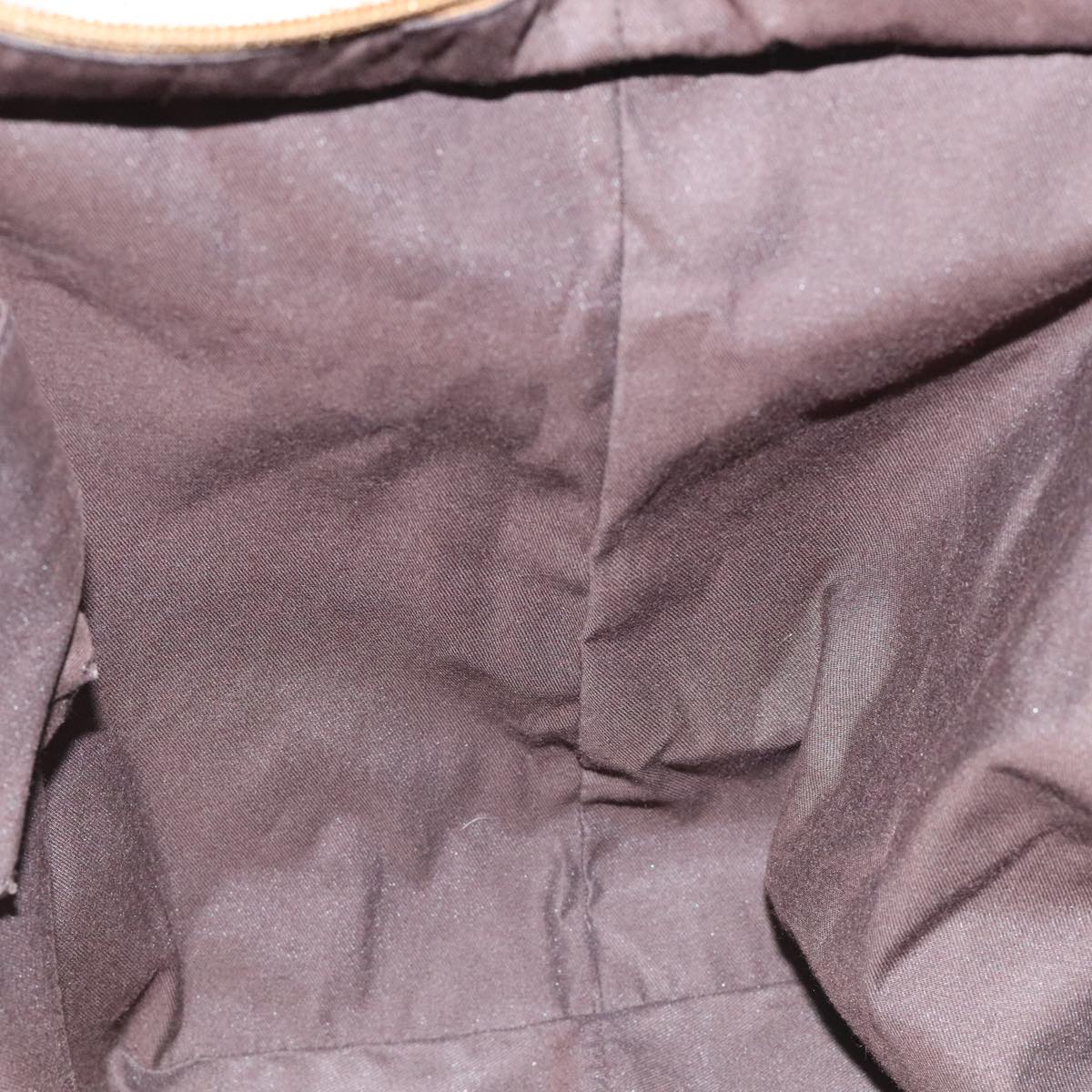 GUCCI GG Canvas Sherry Line Tote Bag Gold Pink Silver 131231 Auth ki5011